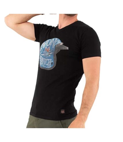 T-shirt Noir Homme Von Dutch WIND - L