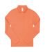 Polo manches longues- Femme - PW464 - orange corail