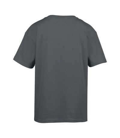 Mens softstyle t-shirt charcoal Gildan