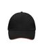 Casquette De Baseball Noir Orange Myrtle Beach-1