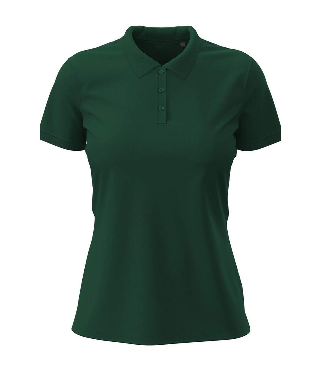 Polo Femme Vert Foncé Stedman-1