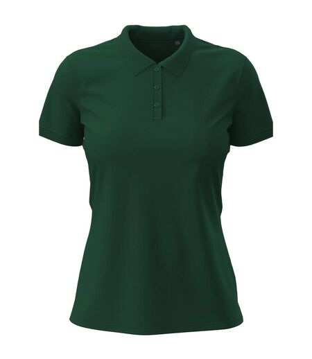 Polo Femme Vert Foncé Stedman