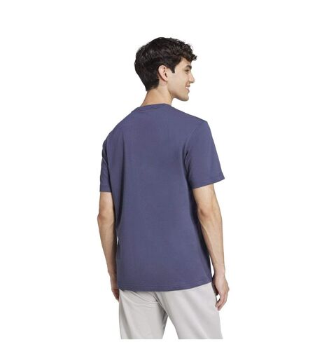 Mens Mountain Logo T-shirt Navy Adidas