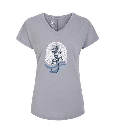 T-shirt calm femme gris cendre Regatta