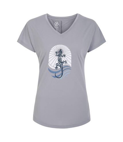 T-shirt calm femme gris cendre Regatta