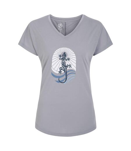 T-shirt calm femme gris cendre Regatta