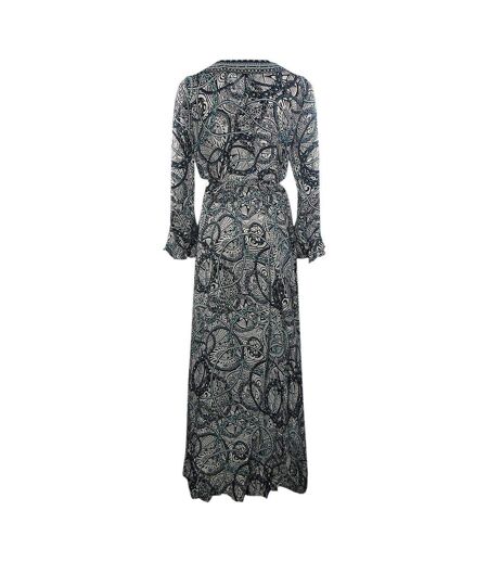 Womens/ladies Fashion Jafari Silk Robe Multicoloured Inoa