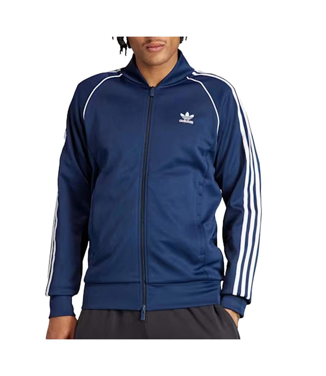 Veste bleu homme adidas sst-1