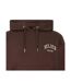 Mens Campus Logo Hoodie Brown Belier-3