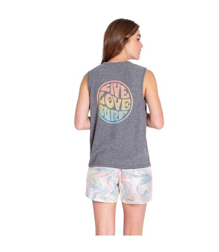 Womens/ladies Desert Palm Print Lounge Shorts Multicoloured PJ Salvage