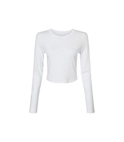 T-shirt court femme blanc uni Bella + Canvas