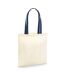Tote Bag Earthaware Taille Unique Beige Pâle Bleu Marine Westford Mill-1