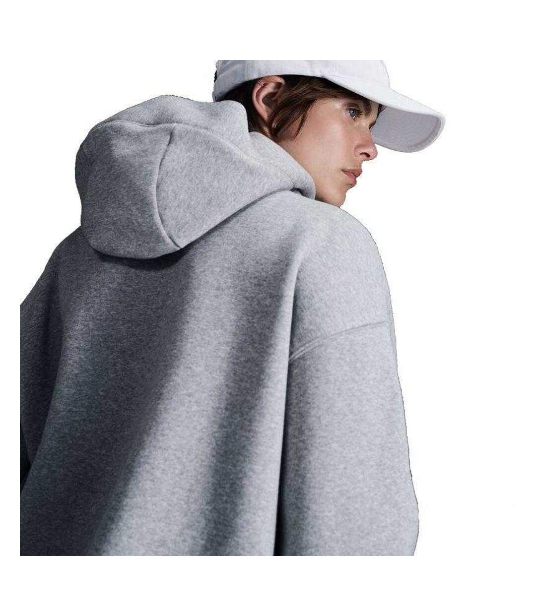 Sweat À Capuche Phoenix Femme Gris Nike-3
