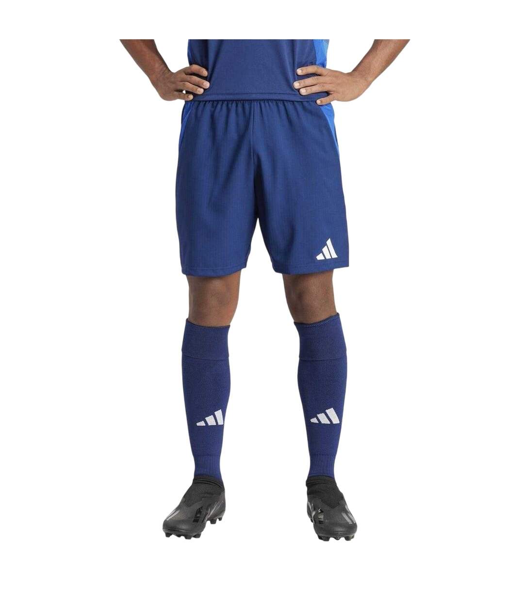 Short De Foot Tiro Homme Bleu Marine Foncé Adidas-4