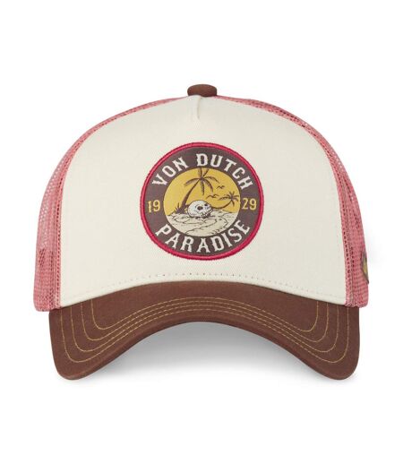 Casquette trucker avec filet en sergé de coton et broderie Surf Para Vondutch