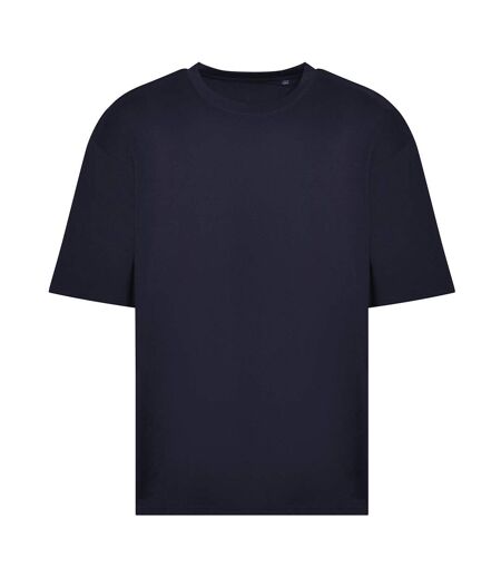 Mens 100 oversized t-shirt new french navy Awdis