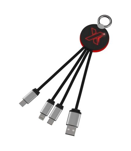 SCX Design - Chargeur USB C16 (Rouge / Noir) (Taille unique) - UTPF4045