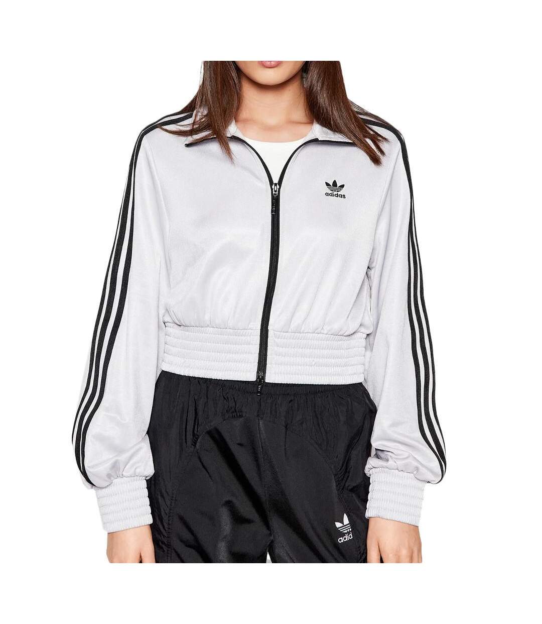 Veste Argenté Femme Adidas Track Top - 14A-1