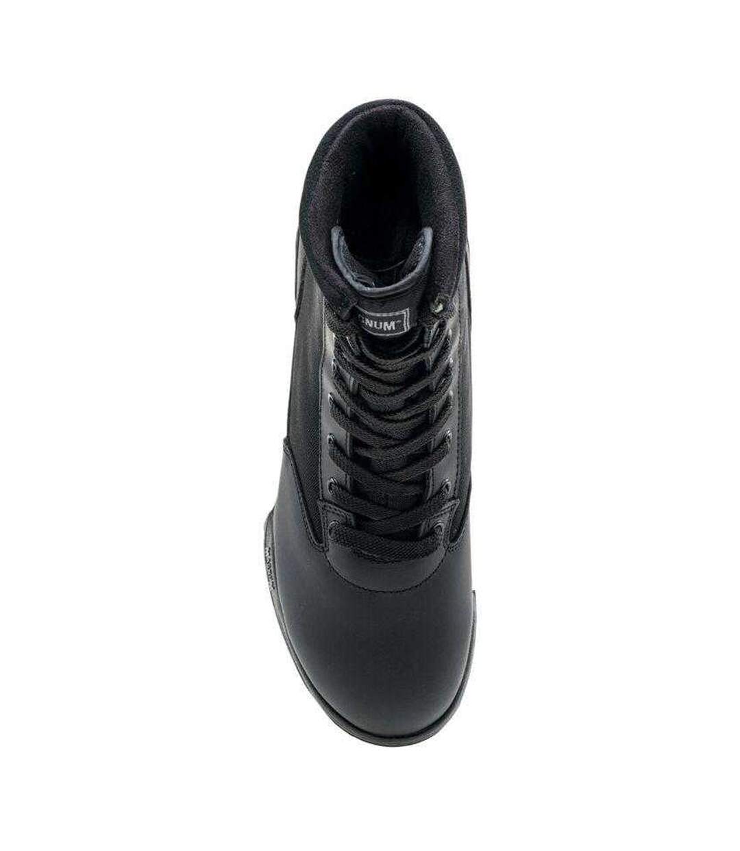 Mens Classic Grain Leather Boots Black Magnum-4