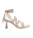 Talons Hauts Style Lanières Femme Crème Where´s That From-3