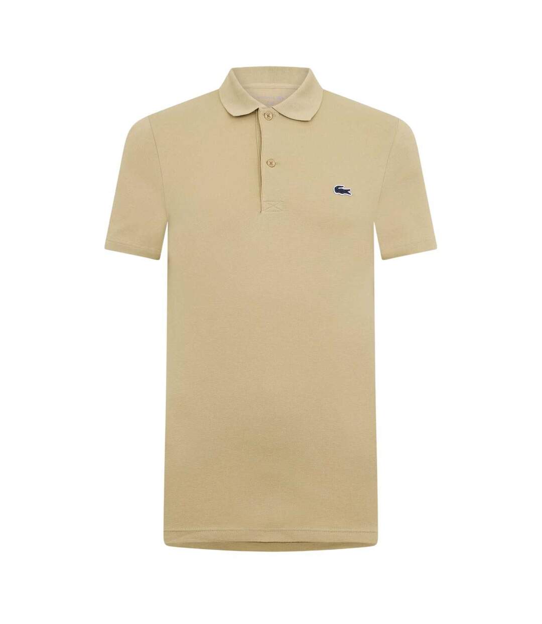 Polo Motif/style Logo Sur Poitrine Homme Beige Lacoste-2