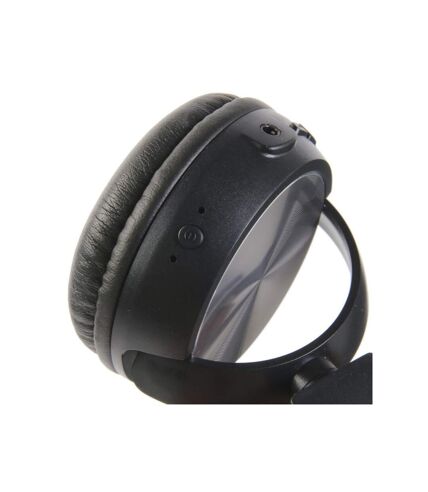 Paris Prix - Casque Audio Bluetooth pliable 16cm Noir