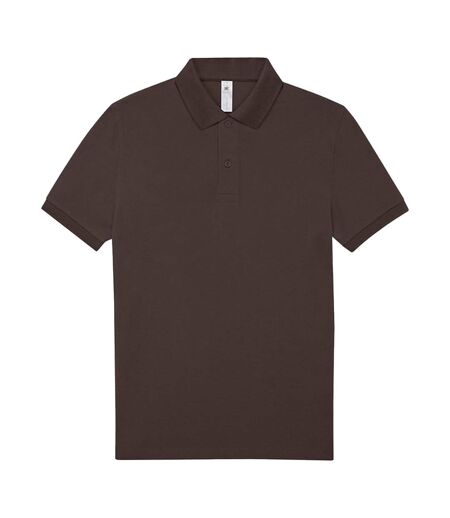Mens Polo Shirt Roasted Coffee B&C