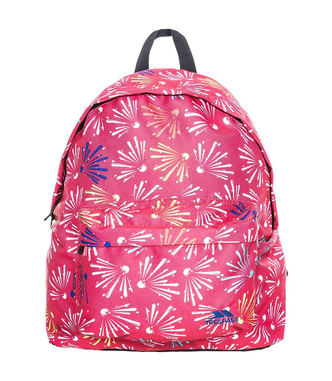 Trespass Kids Unisex Britt School Backpack/Rucksack (16 Litres) (Raspberry Pattern) (UTTP971)-1