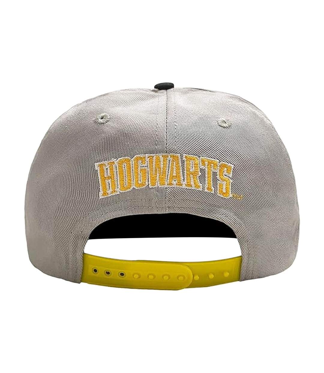 Harry Potter - Casquette ajustable (Gris / jaune) - UTHE526-2