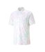 Chemisette de Golf Blanche Imprimé Homme Puma Tropi-cool - M