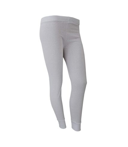 FLOSO Ladies/Womens Thermal Underwear Long Jane/Johns (Standard Range) (White) - UTTHERM128