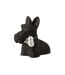 Statuette Terrier Écossais Disco 39cm Noir-3