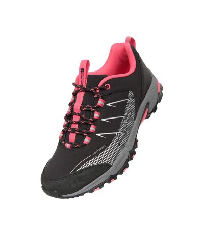 Womens/ladies Annapurna Softshell Running Trainers Black Mountain Warehouse