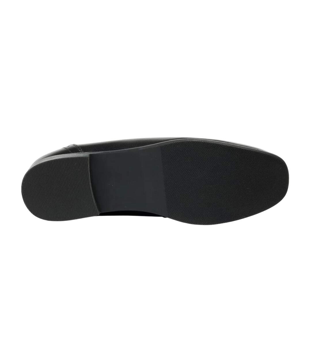 Mocassins penny femme noir POD-4