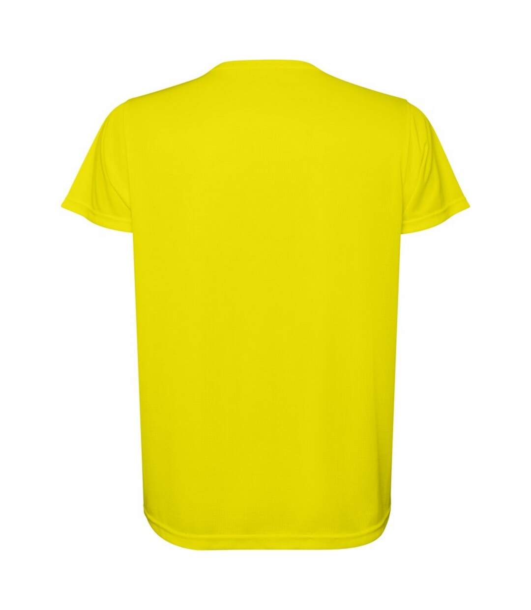 Mens Estoril Short-sleeved T-shirt Fluorescent Yellow Roly-2