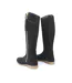 Womens/ladies Arabella Leather Long Boots Black Moretta-2