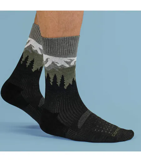 Mens Ladies Light Performance Crew Merino Wool Socks | Trekking Socks