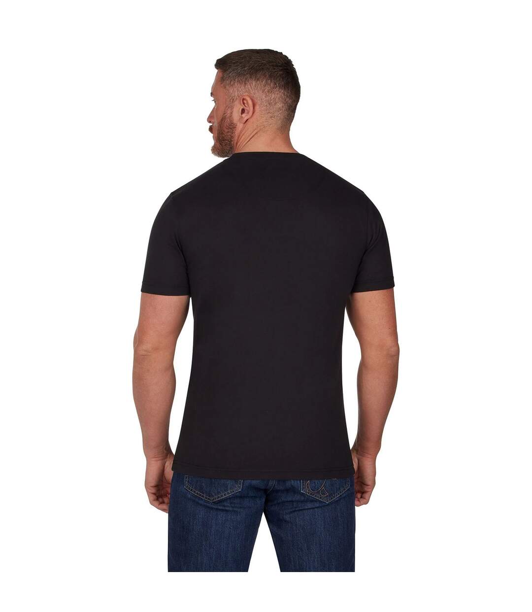 T-shirt Homme Noir Raging Bull-3