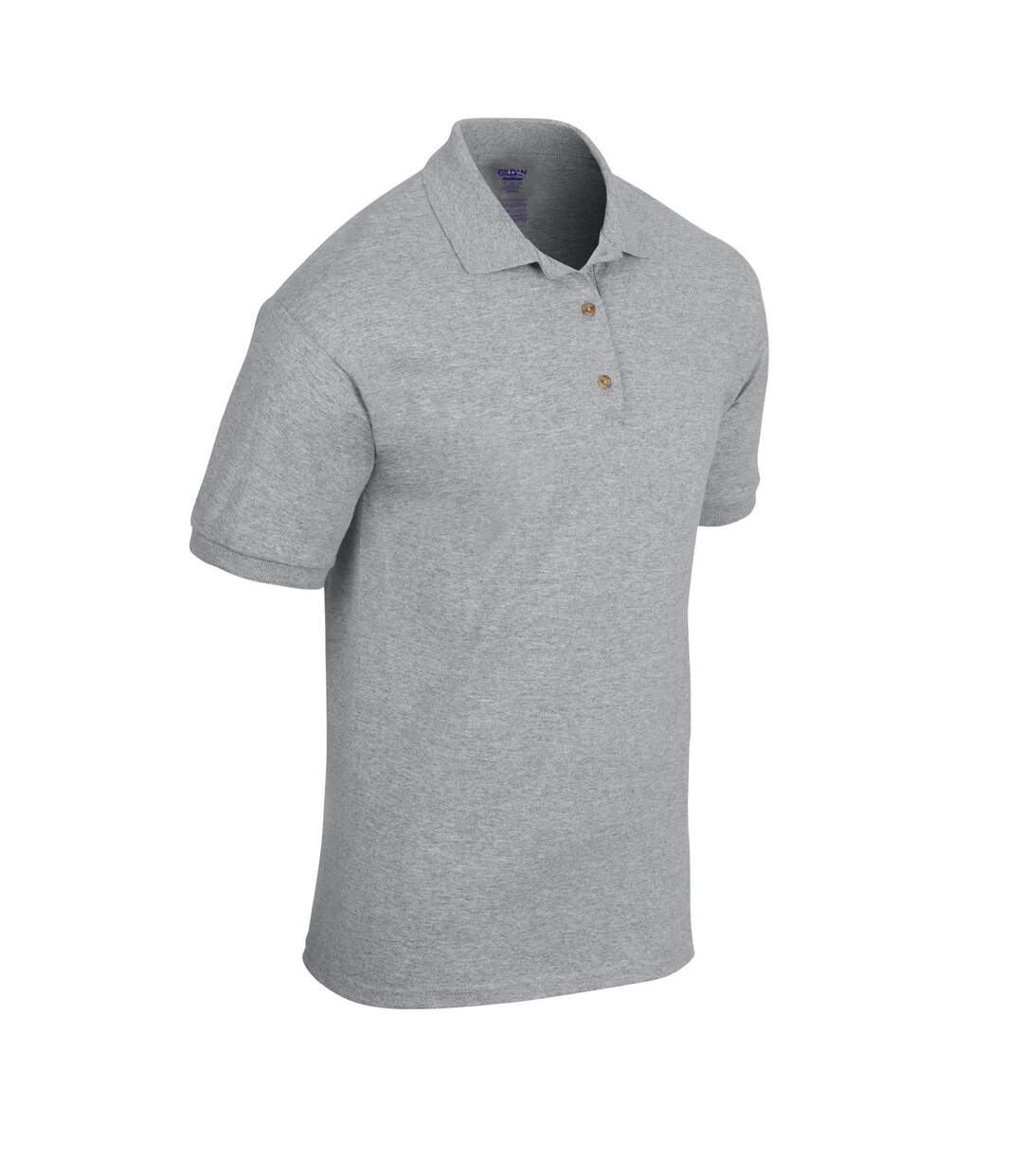 Unisex Adult Dryblend Jersey Polo Shirt Sports Grey Gildan-3