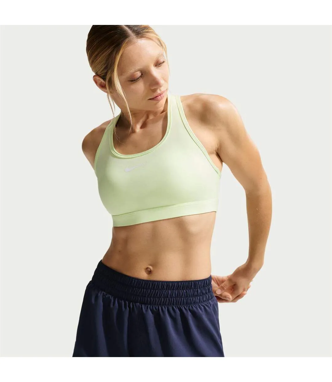 Short De Course Pro Femme Bleu Nuit Nike-3