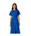 Robe mi-longue femme bleu marine Principles