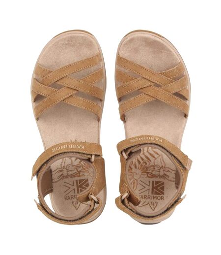 Sandales Marche Salina Femme Marron Clair Karrimor