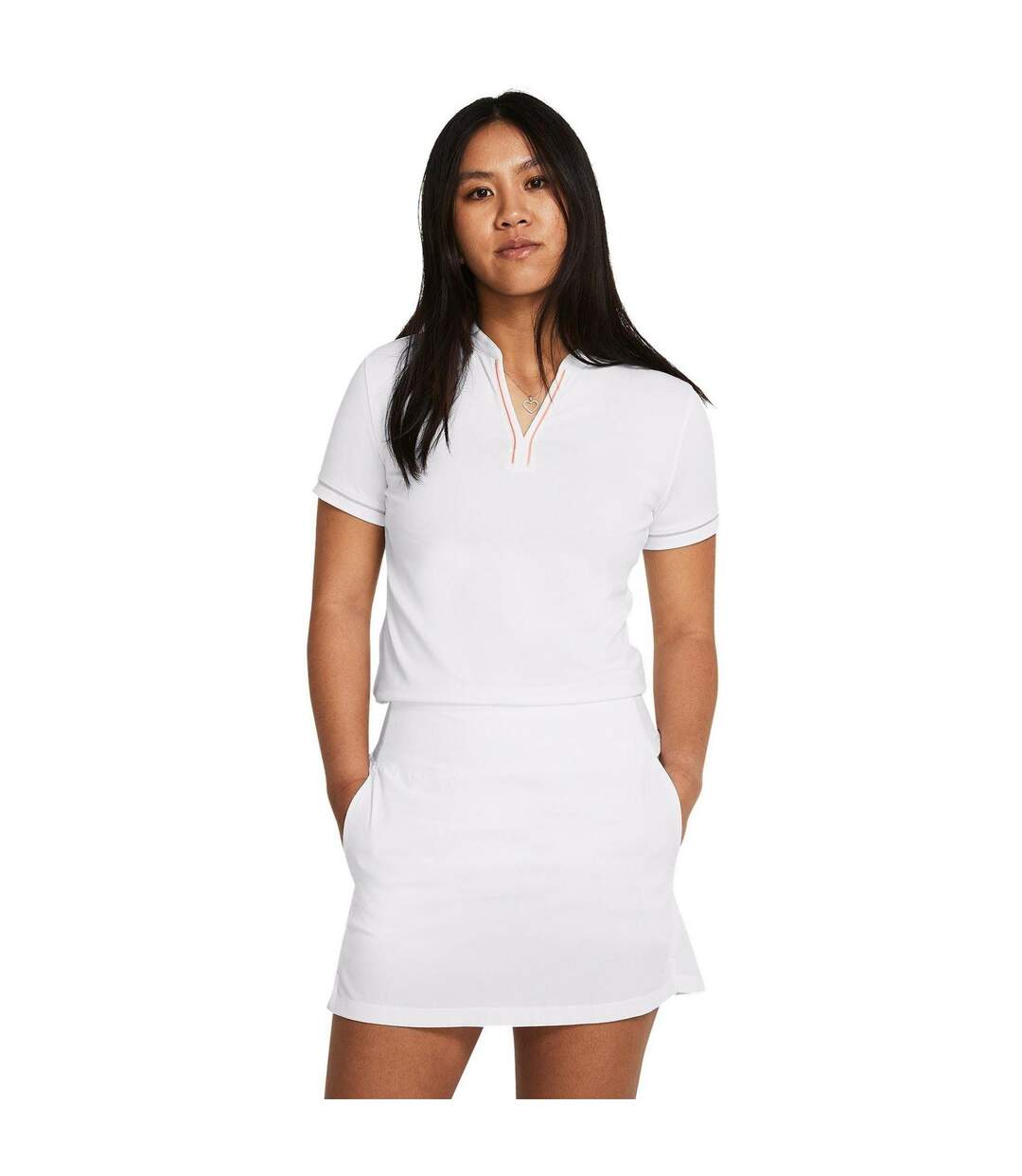 Polo Playoff 3.0 Femme Blanc Under Armour-1