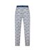 Bas De Pyjama Motif/style Texte Du Symbole Homme Gris Original Penguin-2