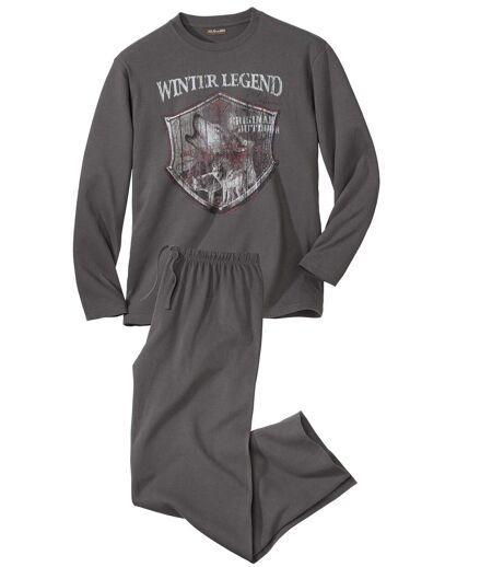 Men's Grey Winter Legend Pyjamas