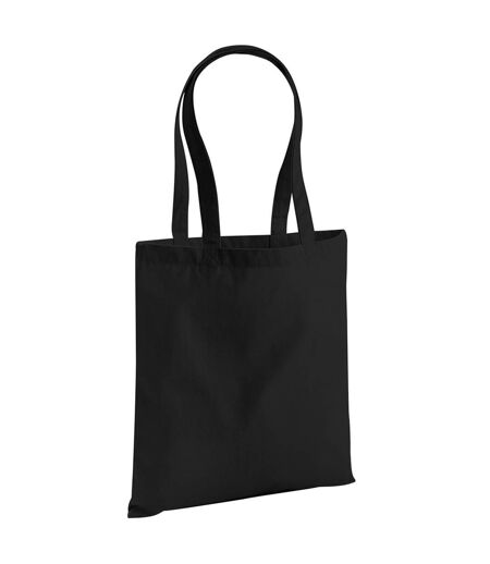 Westford Mill EarthAware - Sac de courses en coton organique (Noir) (Taille unique) - UTBC3350