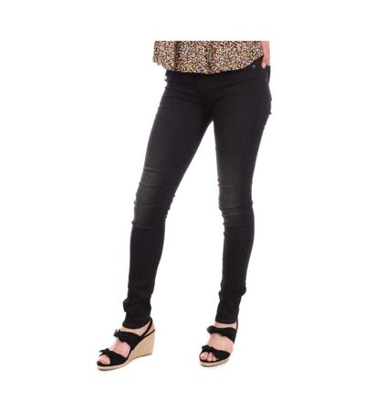 Jean Skinny Noir délavé Femme G-Star 3301 Contour - W24-L32