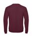 Mens id.202 50/50 sweatshirt burgundy B&C