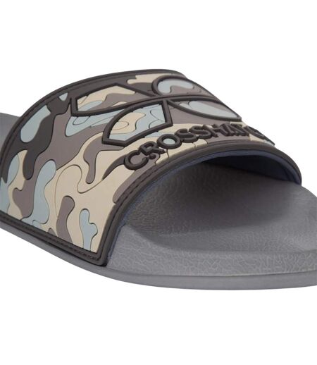 Claquettes remorid homme noir Crosshatch