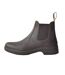 Womens/ladies Kingham Oiled Leather Low Heel Chelsea Boots Brown Brogini-2